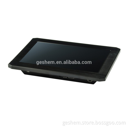 Aluminium composite panel case Geshem PPC-GS1091T 10.1 inch android industrial touch screen panel pc with BlueTooth4.0 and HMDI
